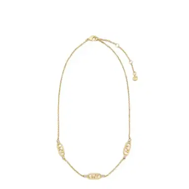 Fendi Chain necklace with O'Lock motif | Thumbnail 1 Fendi Chain necklace with O'Lock motif | Thumbnail 1