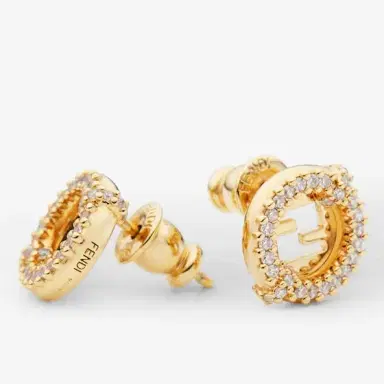 Fendi Stud earrings with new EverRound logo | Thumbnail 2 Fendi Stud earrings with new EverRound logo | Thumbnail 2