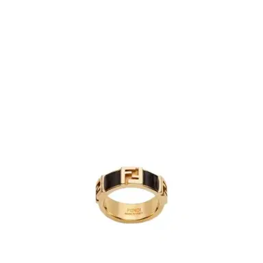Fendi Band ring with embossed FF motif | Thumbnail 1 Fendi Band ring with embossed FF motif | Thumbnail 1