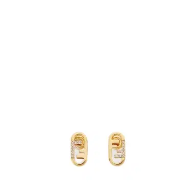 Fendi Earrings with O'Lock motif | Thumbnail 1 Fendi Earrings with O'Lock motif | Thumbnail 1
