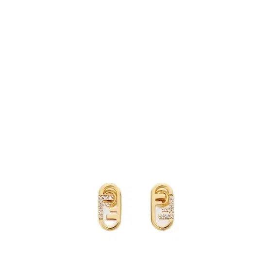 Earrings with O'Lock motif Earrings with O'Lock motif