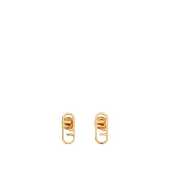 Earrings with O'Lock motif, Made of metal with a Earrings with O'Lock motif, Made of metal with a