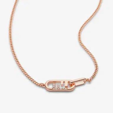 Fendi Necklace with O'Lock motif | Thumbnail 2 Fendi Necklace with O'Lock motif | Thumbnail 2