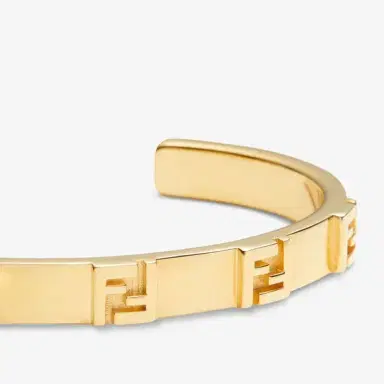 Fendi Rigid bracelet with embossed FF motif | Thumbnail 2