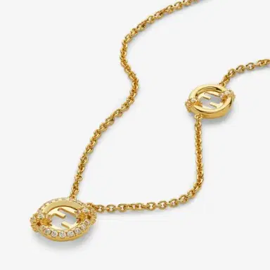 Fendi Chain necklace with the new EverRound logo | Thumbnail 2 Fendi Chain necklace with the new EverRound logo | Thumbnail 2