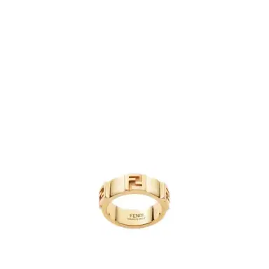 Fendi Band ring with embossed FF motif | Thumbnail 1 Fendi Band ring with embossed FF motif | Thumbnail 1