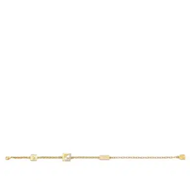 Fendi Slim chain bracelet with FF motifs | Thumbnail 1 Fendi Slim chain bracelet with FF motifs | Thumbnail 1