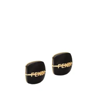 Fendi Linear and elegant stud earrings embellished | Thumbnail 1
