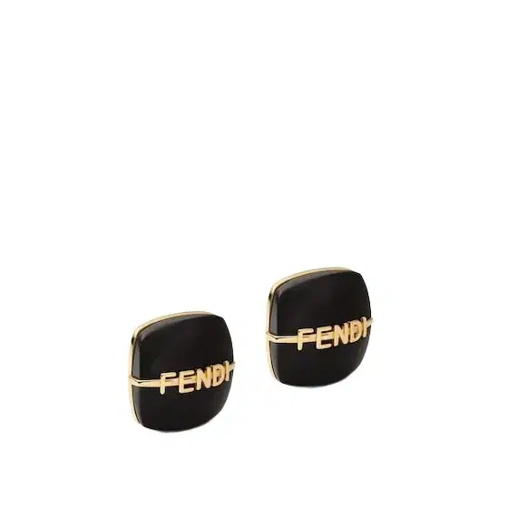 Linear and elegant stud earrings embellished Linear and elegant stud earrings embellished
