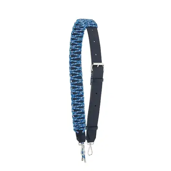Fendi Long adjustable shoulder strap with buckle and double snap