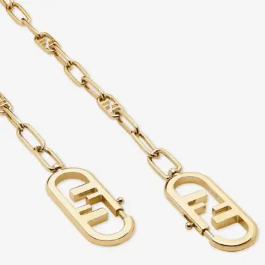 Fendi Chain mesh shoulder strap with double O'Lock clip | Thumbnail 2 Fendi Chain mesh shoulder strap with double O'Lock clip | Thumbnail 2