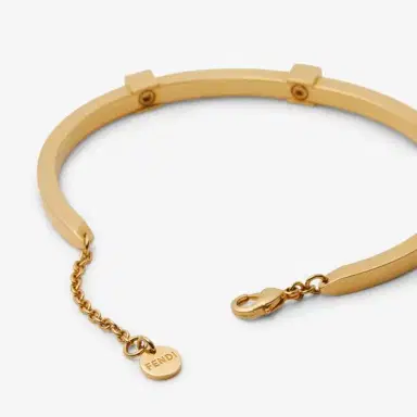 Fendi Slender, rigid bracelet with FF logo detail | Thumbnail 3 Fendi Slender, rigid bracelet with FF logo detail | Thumbnail 3