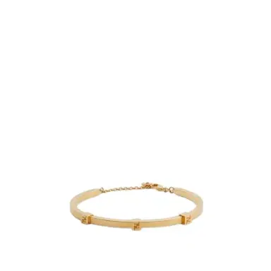 Fendi Slender, rigid bracelet with FF logo detail | Thumbnail 1 Fendi Slender, rigid bracelet with FF logo detail | Thumbnail 1