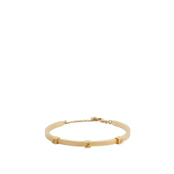 Fendi Slender, rigid bracelet with FF logo detail