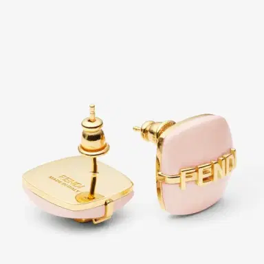 Fendi Linear and elegant stud earrings embellished | Thumbnail 2