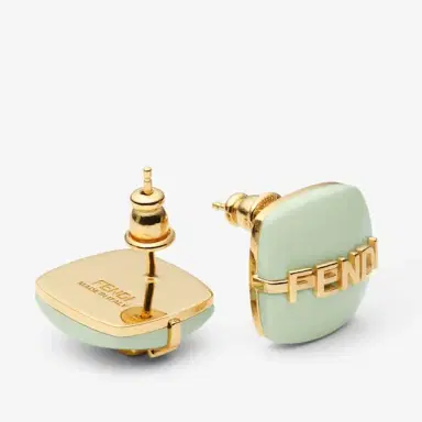 Fendi Linear and elegant stud earrings embellished | Thumbnail 2