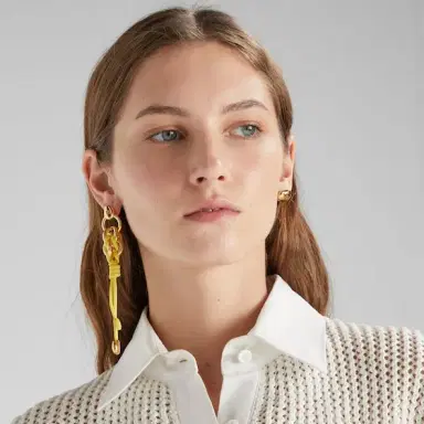 Fendi Candy asymmetric earrings | Thumbnail 3 Fendi Candy asymmetric earrings | Thumbnail 3