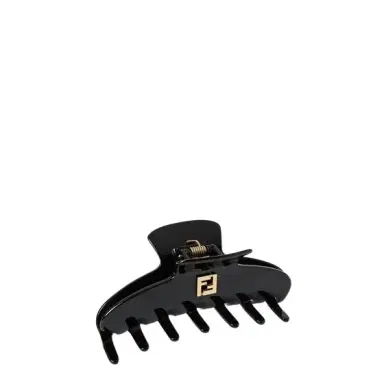 Fendi Hair clip made of black acetate | Thumbnail 1