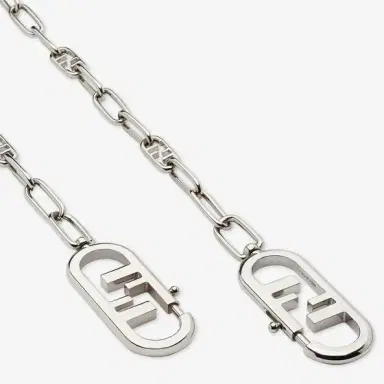 Fendi Chain mesh shoulder strap with double O'Lock clip | Thumbnail 2