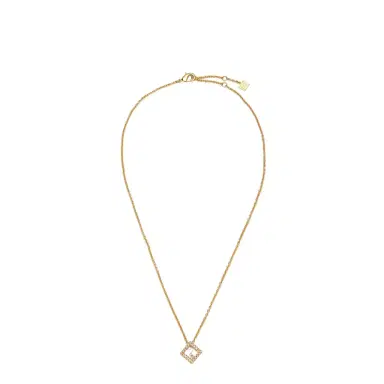 Fendi Fine chain necklace with FF pendant | Thumbnail 1 Fendi Fine chain necklace with FF pendant | Thumbnail 1