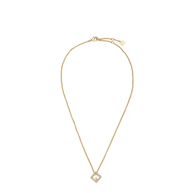 Fendi Fine chain necklace with FF pendant