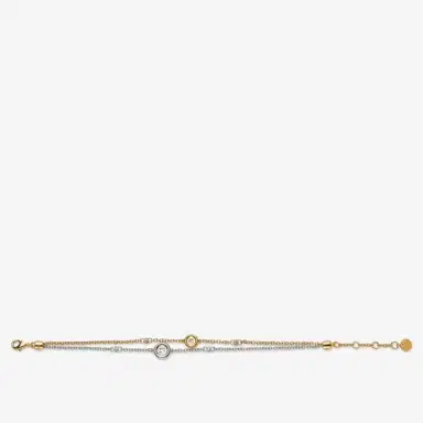 Fendi Double chain bracelet with EverRound logos | Thumbnail 2