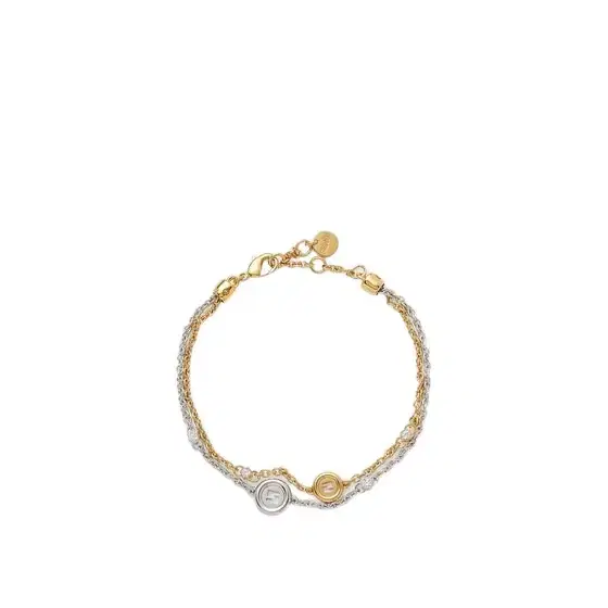 Fendi Double chain bracelet with EverRound logos