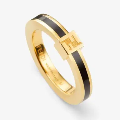 Fendi Slender ring with FF logo detail | Thumbnail 2
