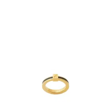 Fendi Slender ring with FF logo detail | Thumbnail 1
