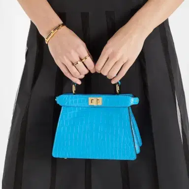 Fendi Slender, rigid bracelet with FF logo detail | Thumbnail 4 Fendi Slender, rigid bracelet with FF logo detail | Thumbnail 4
