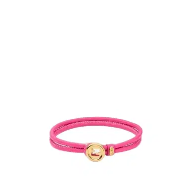 Fendi EverRound Bracelet Made of petunia pink calf leather | Thumbnail 1