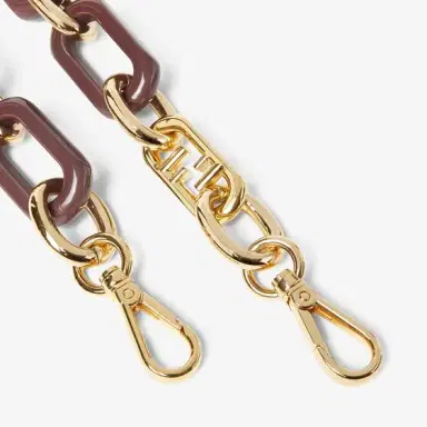 Fendi Long chain shoulder strap with double snap hook, to use | Thumbnail 3 Fendi Long chain shoulder strap with double snap hook, to use | Thumbnail 3