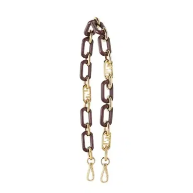Fendi Long chain shoulder strap with double snap hook, to use | Thumbnail 1 Fendi Long chain shoulder strap with double snap hook, to use | Thumbnail 1