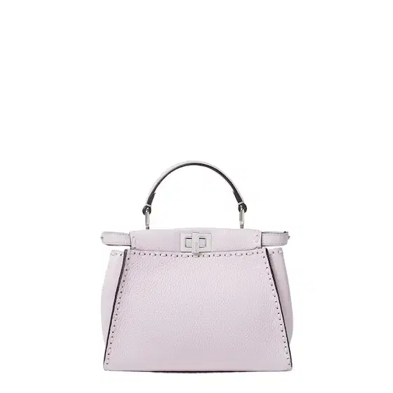 Fendi Small, iconic Peekaboo bag made with 220 hand-sewn, macro