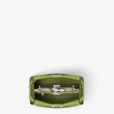 Fendi Small, iconic Peekaboo bag made with 220 hand-sewn, macro | Thumbnail 4