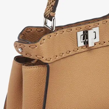 Fendi Small, iconic Peekaboo bag made with 220 hand-sewn | Thumbnail 5