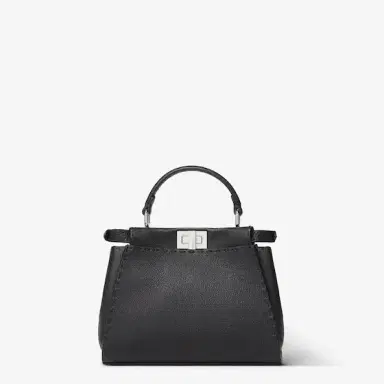 Fendi Small iconic Peekaboo bag made with 1048 hand-sewn | Thumbnail 3