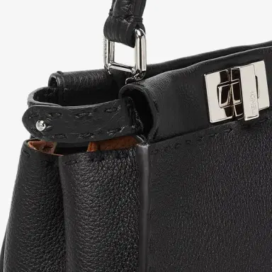 Fendi Small iconic Peekaboo bag made with 1048 hand-sewn | Thumbnail 5