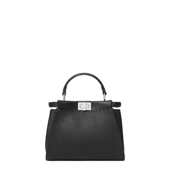 Small iconic Peekaboo bag made with 1048 hand-sewn