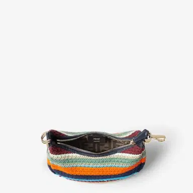Fendi Mini Fendigraphy hobo bag with a contemporary look and bold | Thumbnail 4 Fendi Mini Fendigraphy hobo bag with a contemporary look and bold | Thumbnail 4