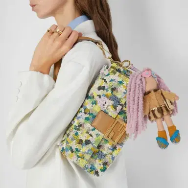Fendi Iconic medium Baguette® bag, created in 1997, which went | Thumbnail 2
