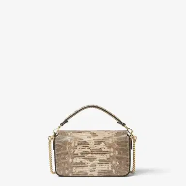 Fendi Iconic mini Baguette® bag made of exquisite beige agate | Thumbnail 3