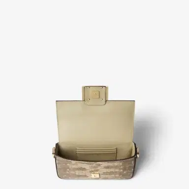 Fendi Iconic mini Baguette® bag made of exquisite beige agate | Thumbnail 4