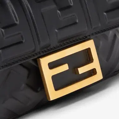 Fendi Iconic mini Baguette® bag made of a particularly soft | Thumbnail 5 Fendi Iconic mini Baguette® bag made of a particularly soft | Thumbnail 5