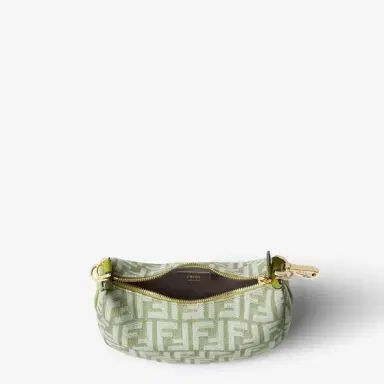 Fendi Mini Fendigraphy hobo bag with a contemporary look and bold | Thumbnail 3 Fendi Mini Fendigraphy hobo bag with a contemporary look and bold | Thumbnail 3