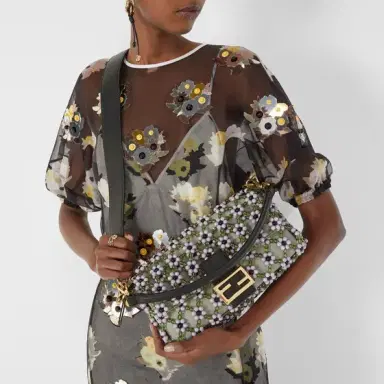 Fendi Iconic medium Baguette® bag, created in 1997, which went | Thumbnail 3 Fendi Iconic medium Baguette® bag, created in 1997, which went | Thumbnail 3