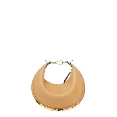 Fendi Mini Fendigraphy hobo bag with a contemporary look and bold | Thumbnail 1