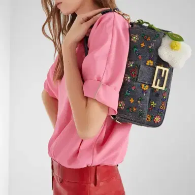 Fendi Iconic medium Baguette® bag, created in 1997, which went | Thumbnail 2