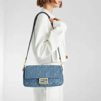 Fendi Iconic medium Baguette® bag, created in 1997, which went | Thumbnail 7