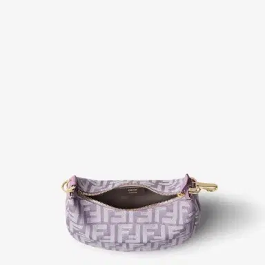 Fendi Mini Fendigraphy hobo bag with a contemporary look and bold | Thumbnail 3 Fendi Mini Fendigraphy hobo bag with a contemporary look and bold | Thumbnail 3